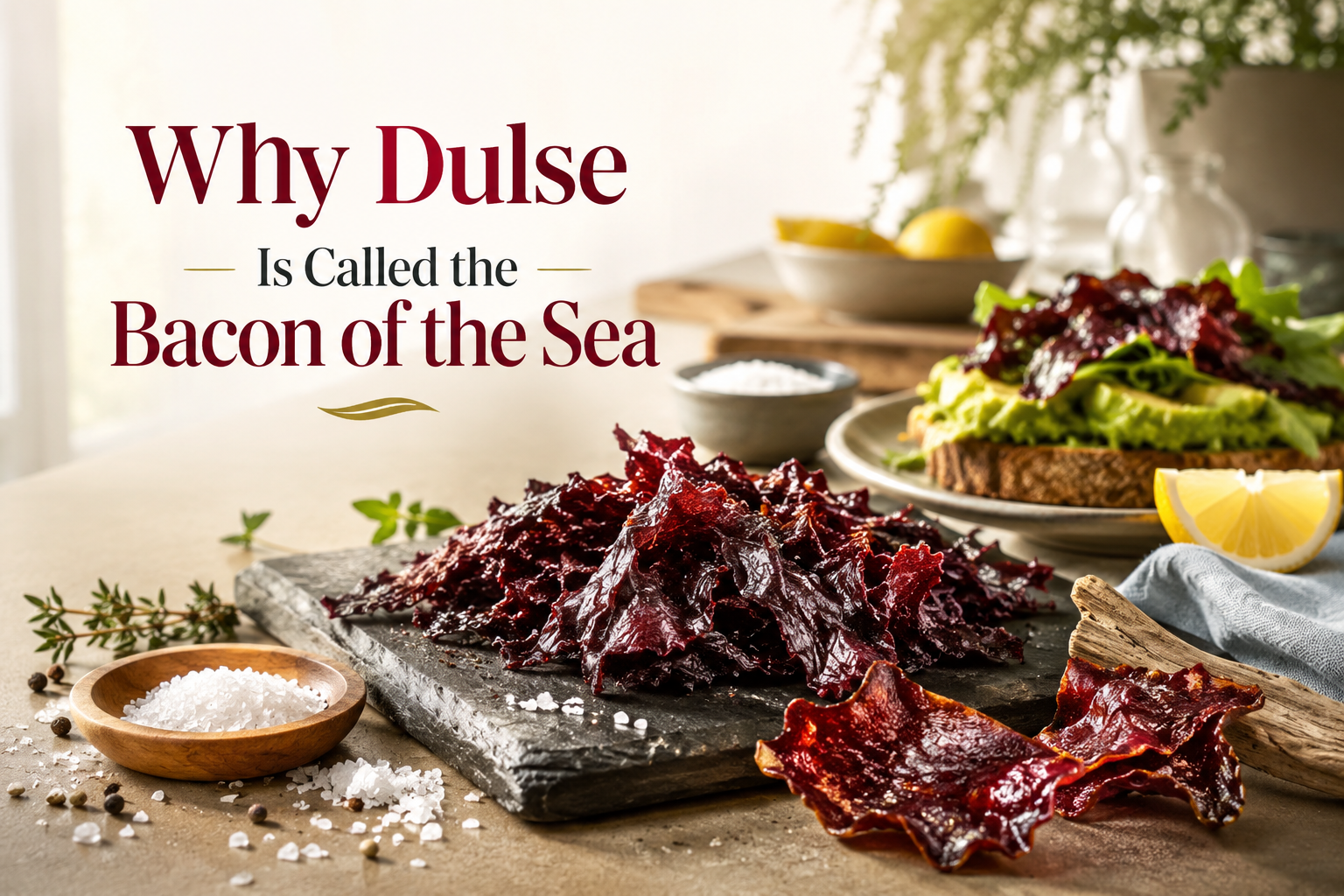 Why Dulse Is Called the Bacon of the Sea