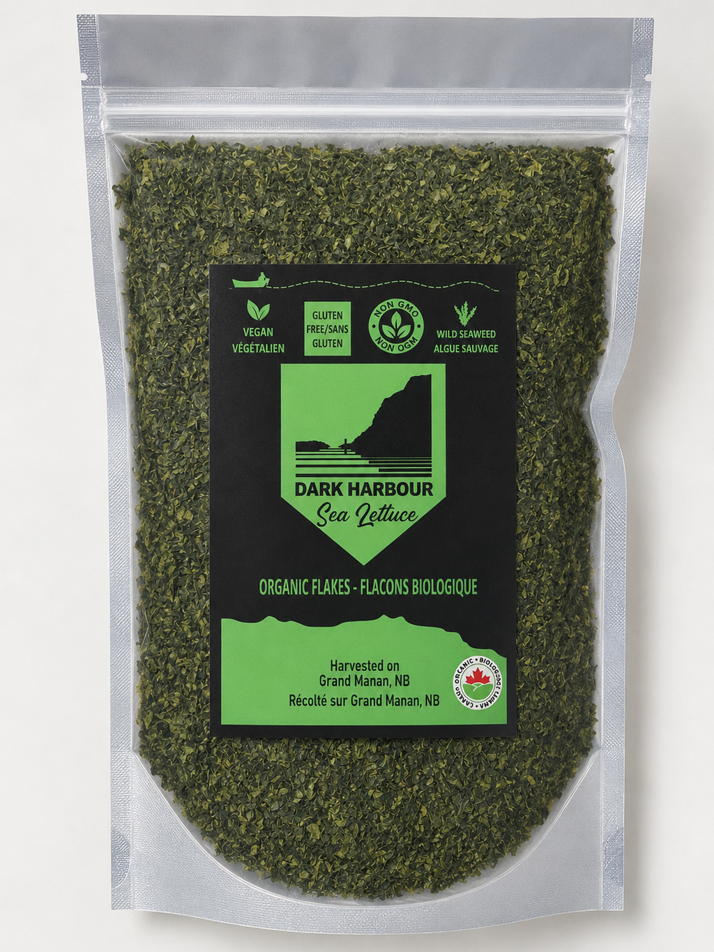 Organic Sea Lettuce Flakes(package)
