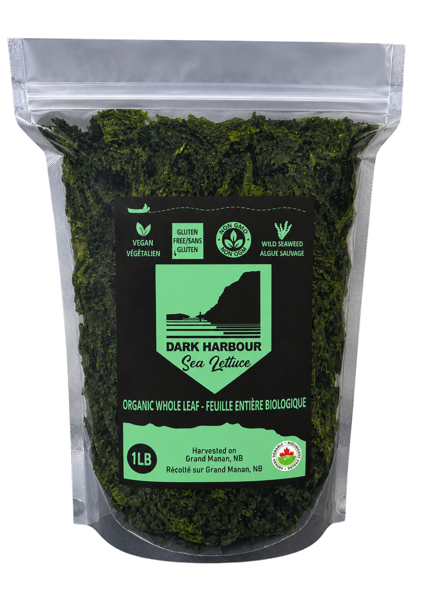 Organic Whole Leaf Sea Lettuce (1lb)
